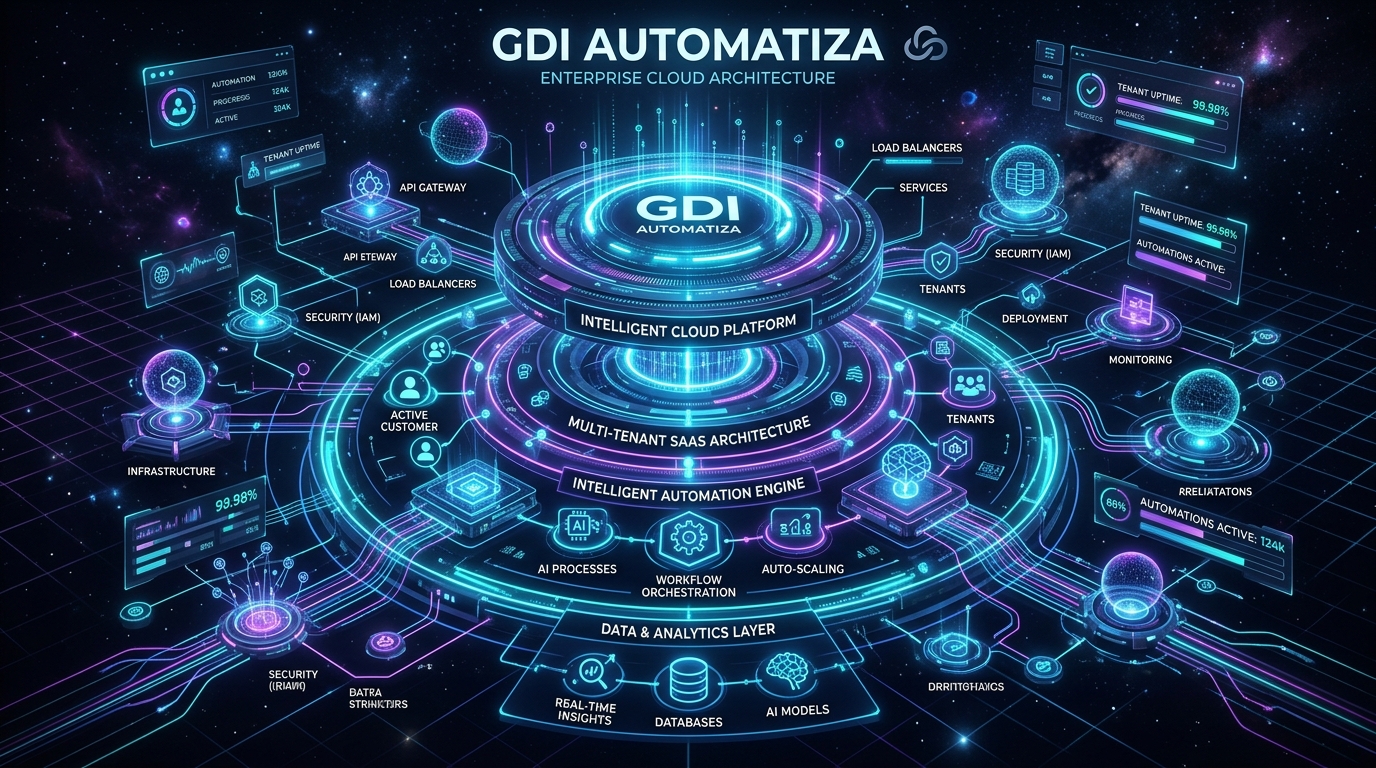 Arquitectura Cloud-Native de GDI Automatiza